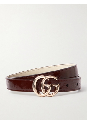 Gucci - Gg Marmont Leather Belt - Brown - 75,80,85,90,95