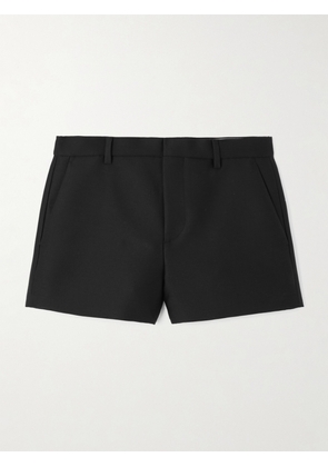 Gucci - Wool And Silk-blend Crepe Shorts - Black - IT40,IT44