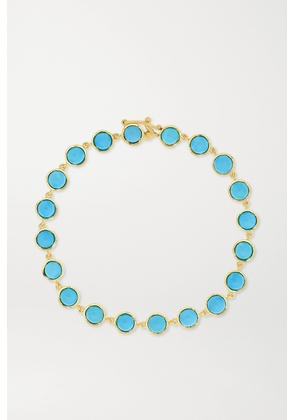 Irene Neuwirth - Classic 18-karat Gold Turquoise Bracelet - One size