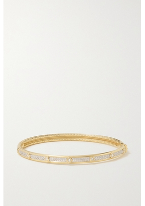 David Yurman - Modern Renaissance 18-karat Gold And Diamond Bracelet - One size