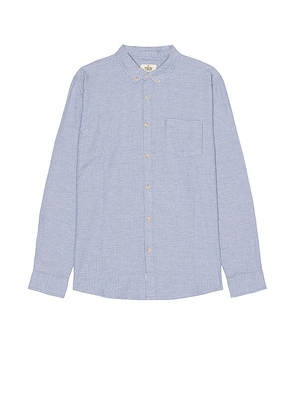 Marine Layer California Oxford Shirt in Blue. Size L, S.