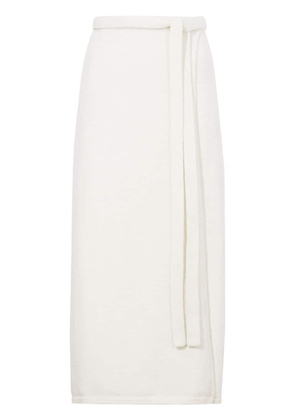 Proenza Schouler White Label Zadie knit wrap skirt