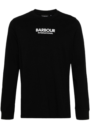 Barbour International Haxby logo-stamp T-shirt - Black