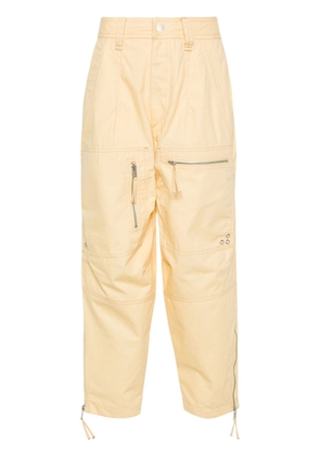 MARANT ÉTOILE Kelvin cotton trousers - Yellow