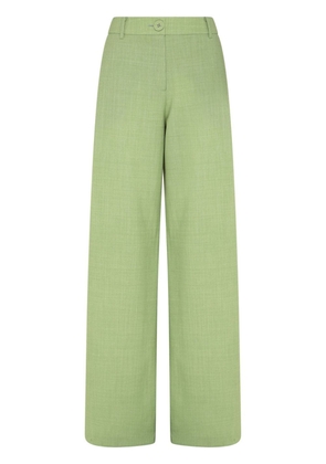 Anna Quan Riley wide-leg trousers - Green