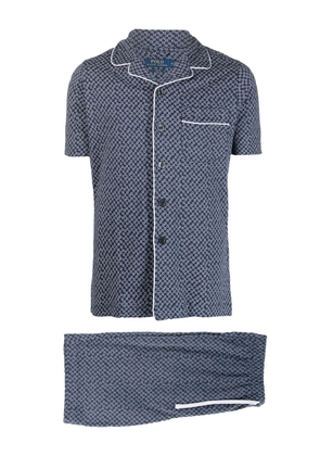 Polo Ralph Lauren cotton two-piece pyjama set - Blue