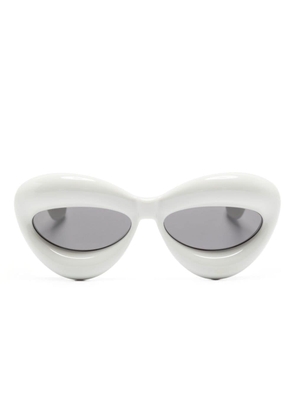 LOEWE EYEWEAR Inflated cat-eye sunglasses - Grey