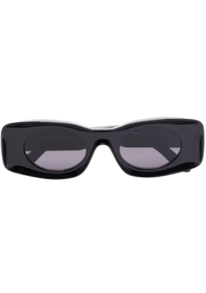LOEWE EYEWEAR rectangle-frame tinted sunglasses - Black