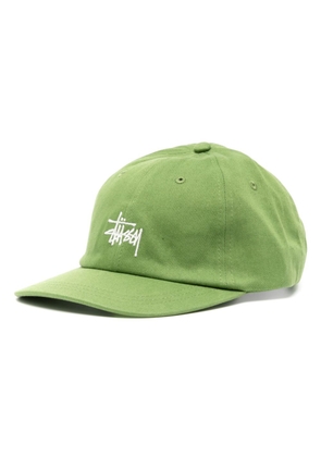 Stüssy logo-embroidered baseball cap - Green