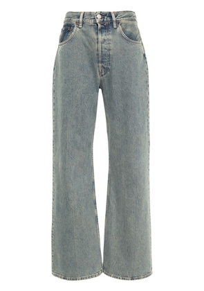 Acne Studios mid-waist wide-leg jeans - Blue