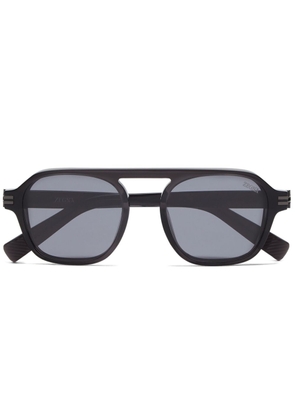 Zegna Aurora II pilot-frame sunglasses - Grey