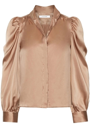 FRAME Gillian silk blouse - Neutrals