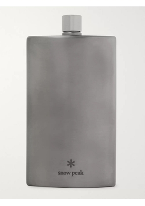 Snow Peak - 5.8oz Titanium Flask - Men - Silver
