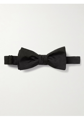Kingsman - Drake's Self-Tie Silk-Faille Bow Tie - Men - Black