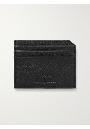 Polo Ralph Lauren - Logo-Debossed Full-Grain Leather Cardholder - Men - Black
