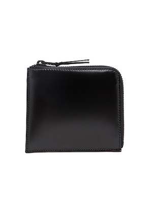 COMME des GARCONS 3/4 Zip Wallet in Black - Black. Size all.