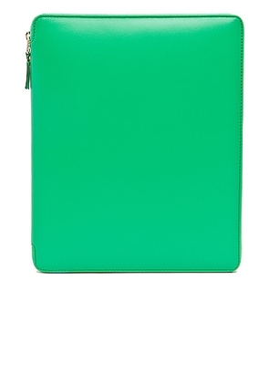 COMME des GARCONS Classic iPad Case in Green - Green. Size all.