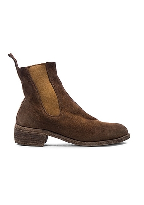 Guidi Stag Chelsea Boots in Brown - Brown. Size 41 (also in 42, 44).
