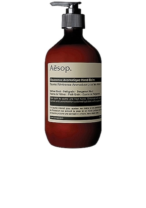 Aesop Reverence Aromatique Hand Balm in N/A - Beauty: NA. Size all.