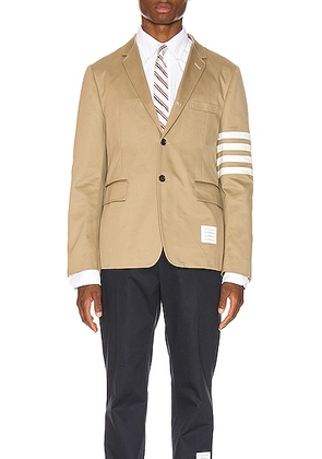 Thom Browne Unconstructed Classic Blazer in Camel - Brown. Size 1 (also in 2, 3).
