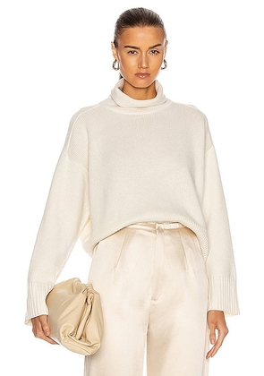 Loulou Studio Stintino Sweater in Ivory - White. Size L (also in ).