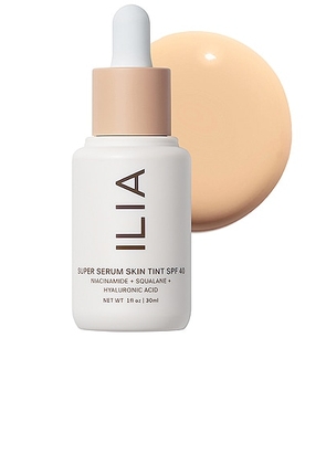 ILIA Super Serum Skin Tint SPF 40 in 3 Balos - Beauty: NA. Size all.