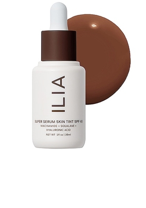 ILIA Super Serum Skin Tint SPF 40 in 18 Roque - Beauty: NA. Size all.