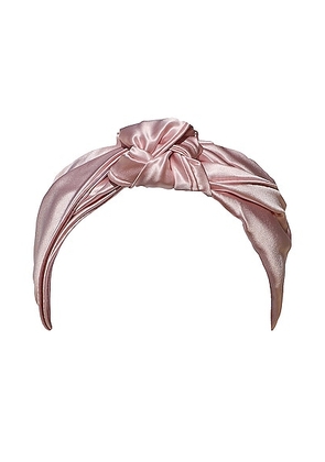 slip Pure Silk the Knot Headband in Pink - Pink. Size all.