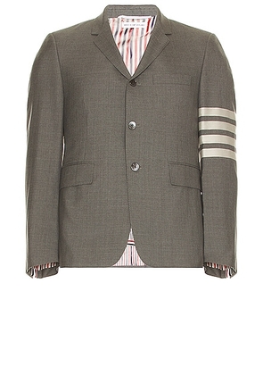 Thom Browne 4 Bar Engineered Suit Jacket in Medium Grey - Grey. Size 0 (also in 1, 2, 3, 5).