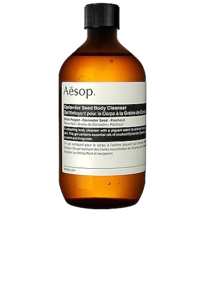 Aesop Coriander Seed Body Cleanser 500ml Refill with Screw Cap in N/A - Beauty: NA. Size all.