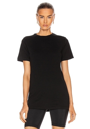WARDROBE.NYC Fitted T-Shirt in Black - Black. Size XXS (also in ).