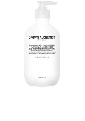 Grown Alchemist Strengthening Conditioner 0.2 in Panthenol B-5  Hydrolyzed Baobab Protein  & Pomegranate - Neutral. Size all.