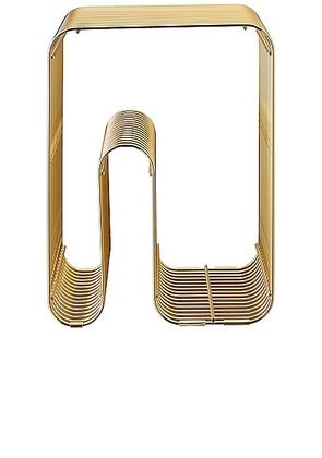 AYTM Curva Stool in Gold - Metallic Gold. Size all.