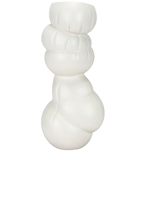 Completedworks Tall Vase in Matte White - White. Size all.