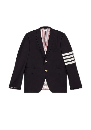 Thom Browne 4 Bar Engineered Suit Jacket in Navy - Blue. Size 1 (also in 0, 2, 3, 4, 5).