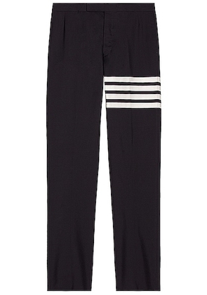 Thom Browne 4 Bar Backstrap Trouser Wide Leg in Navy - Blue. Size 0 (also in 1, 2, 3, 4).