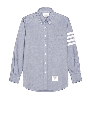 Thom Browne Straight Fit 4 Bar Shirt in Light Blue - Blue. Size 1 (also in 2, 3, 4, 5).