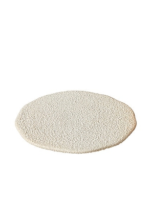 Marloe Marloe Vanity Organic Display Plate in Lava - White. Size all.