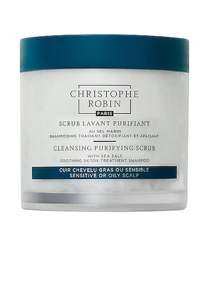 Christophe Robin Cleansing Purifying Scrub with Sea Salt in N/A. Size all.