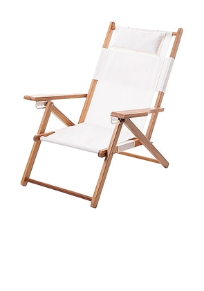 business & pleasure co. The Tommy Chair in Antique White - White. Size all.
