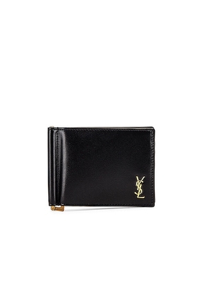 Saint Laurent YSL Wallet in Nero - Black. Size all.