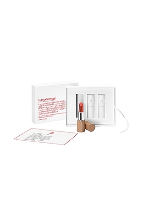 La Bouche Rouge The Brown Nudes Camel Lipstick Set in Nude Red & Nude Brown - Beauty: NA. Size all.