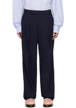 The Frankie Shop Navy Beo Trousers