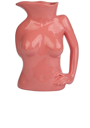 Anissa Kermiche Jugs Jug in Rose Pink Shiny - Pink. Size all.