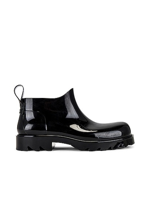 Bottega Veneta Shiny Rubber Boot in Black - Black. Size 40 (also in ).