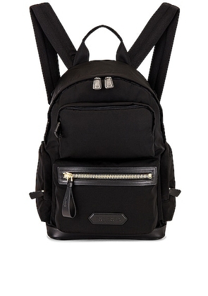 TOM FORD Nylon Backpack in Black - Black. Size all.