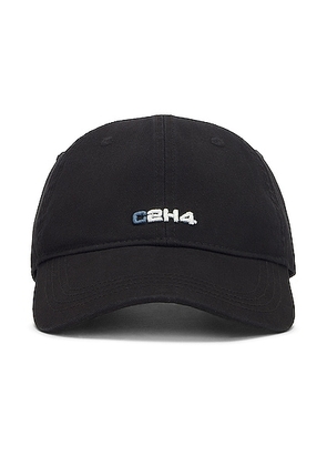 C2H4 Staff Uniform Logo Cap in Black - Black. Size all.
