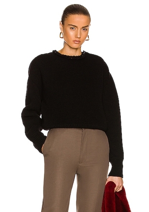 Bottega Veneta Rib Sweater in Black - Black. Size XS (also in ).