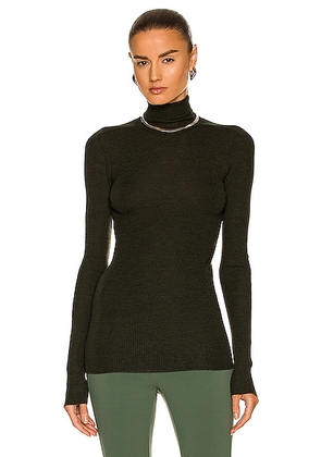 WARDROBE.NYC Turtleneck in Military - Army. Size L (also in ).