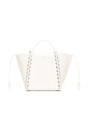ALAÏA Le Hinge Bag in Blanc Optique - White. Size all.